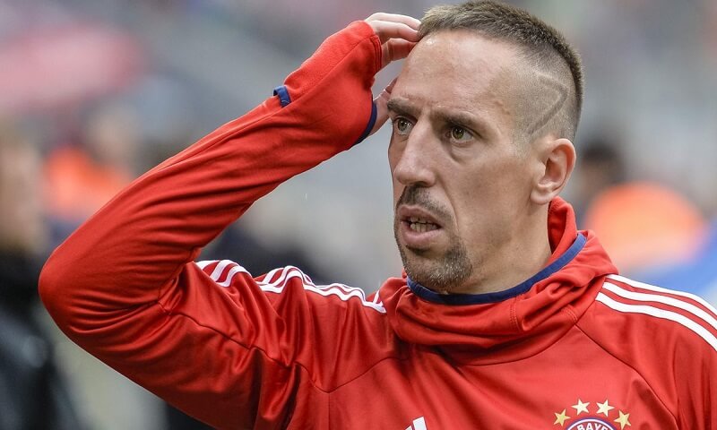 Biệt danh các cầu thủ trên thế giới “Gã mặt sẹo” – Franck Ribery