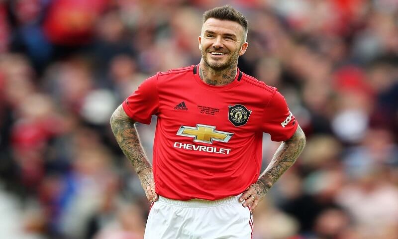 Những pha lộ hàng của cầu thủ David Beckham